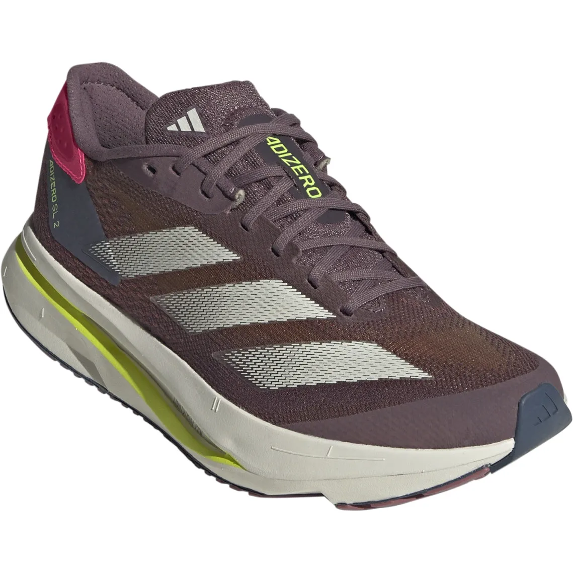 Adidas Adizero SL2 (Womens) - Fig/Zero Metalic/Lucid Pink