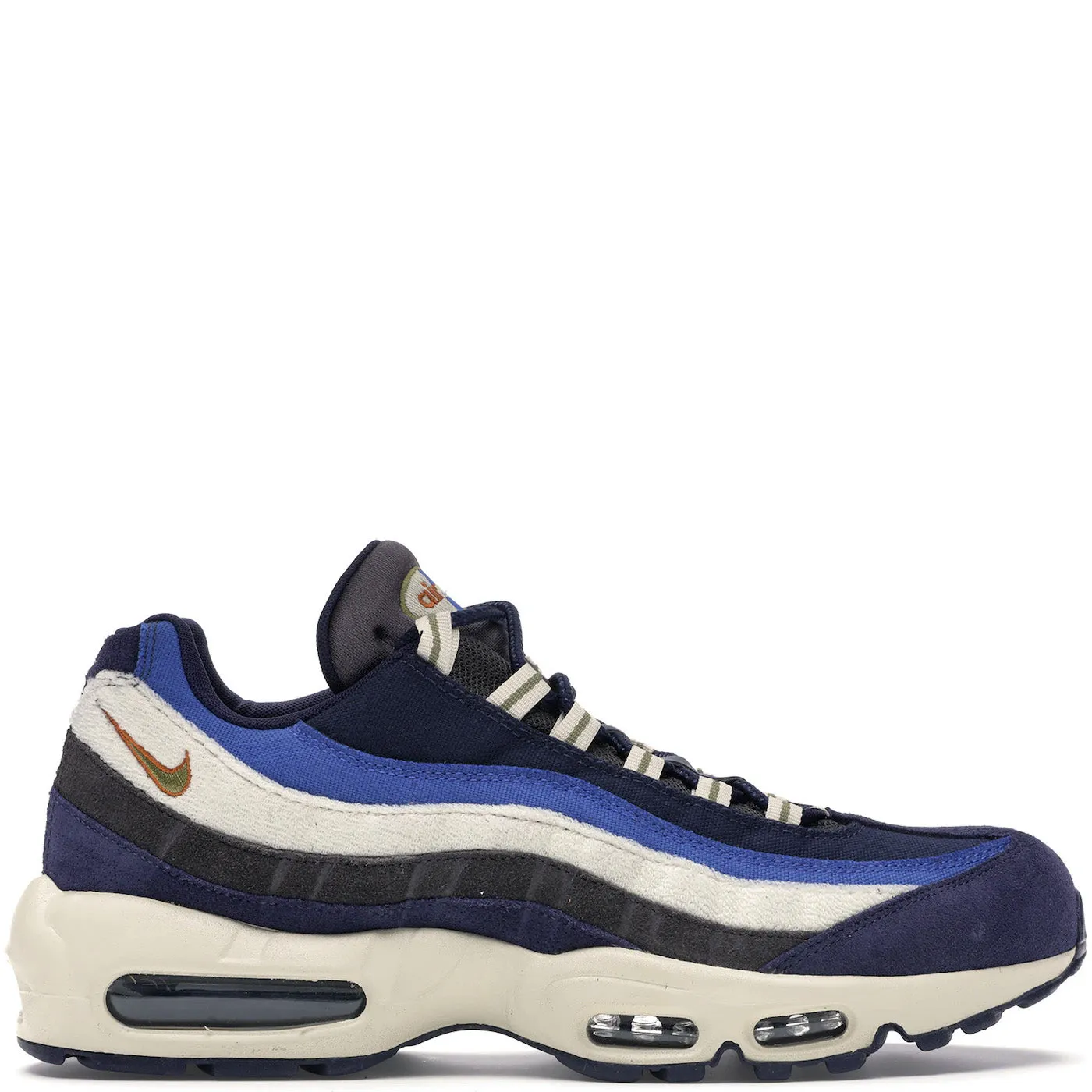 Air Max 95 Blackened Blue Light Cream