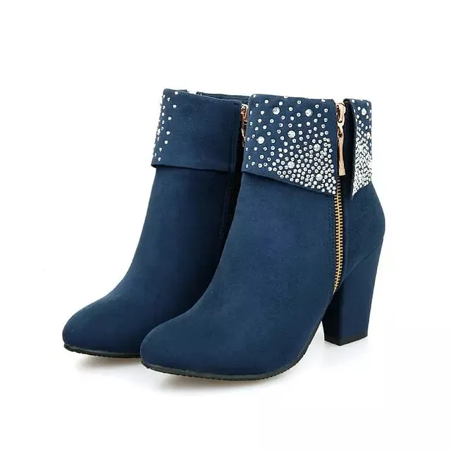 Ankle Boots For Women Crystal Boots