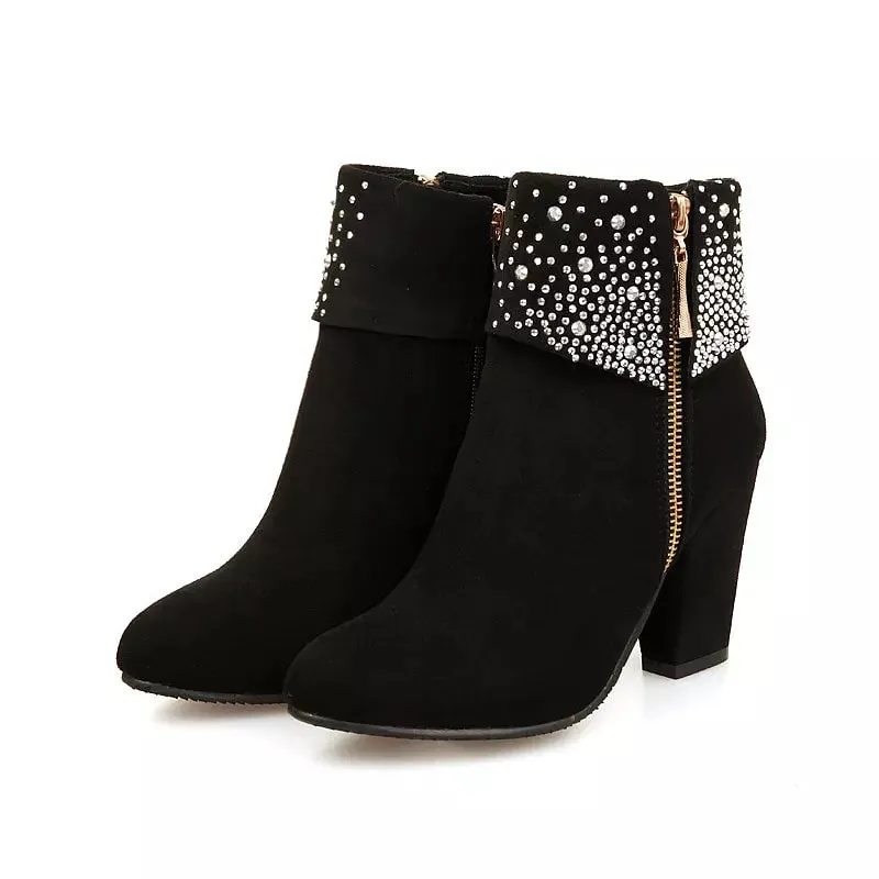 Ankle Boots For Women Crystal Boots