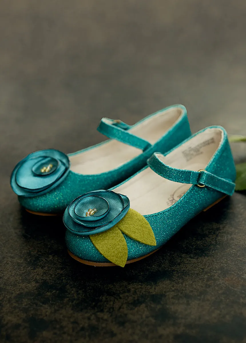 Charlotte Flat in Teal