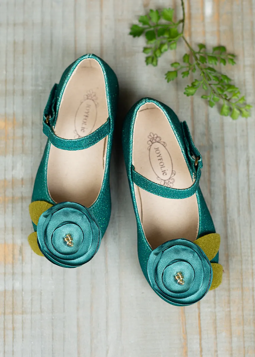 Charlotte Flat in Teal