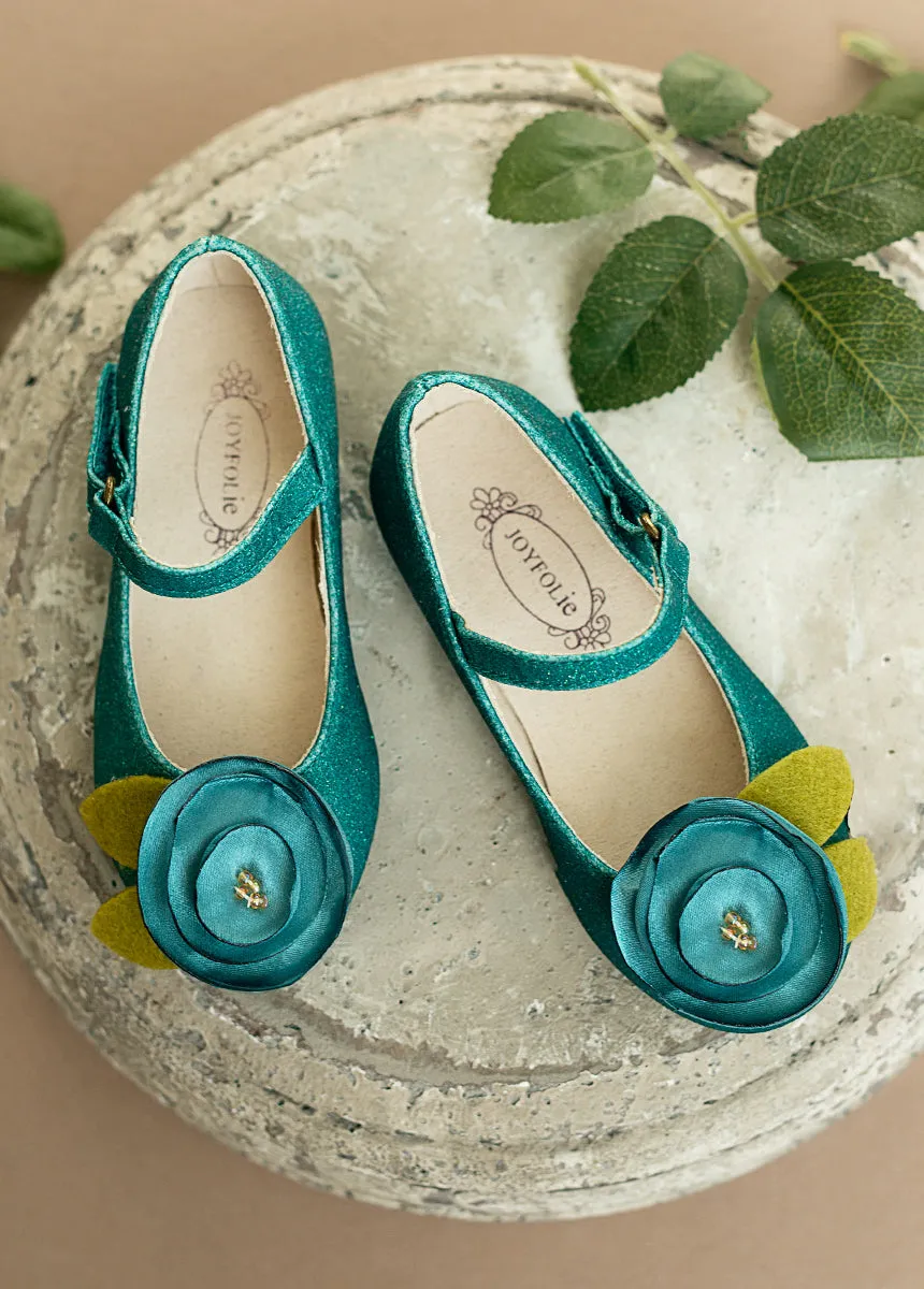 Charlotte Flat in Teal