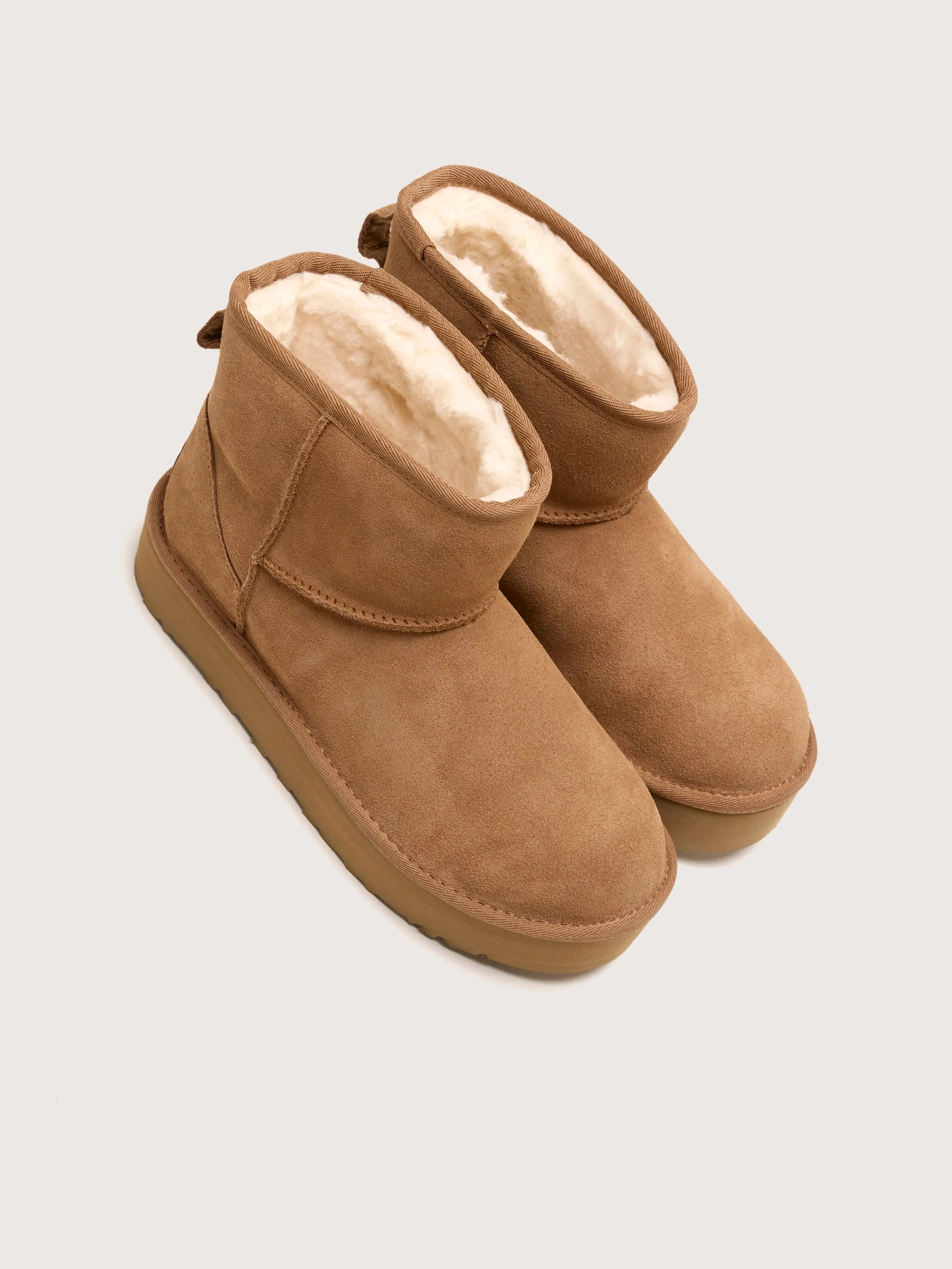 Classic Mini Platform Boots For Kids (242 / G / CHESTNUT)