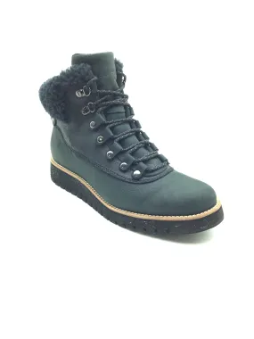 Cole Hahn Boot Black Leather GRANDEXPLORE SIZE: 7.5