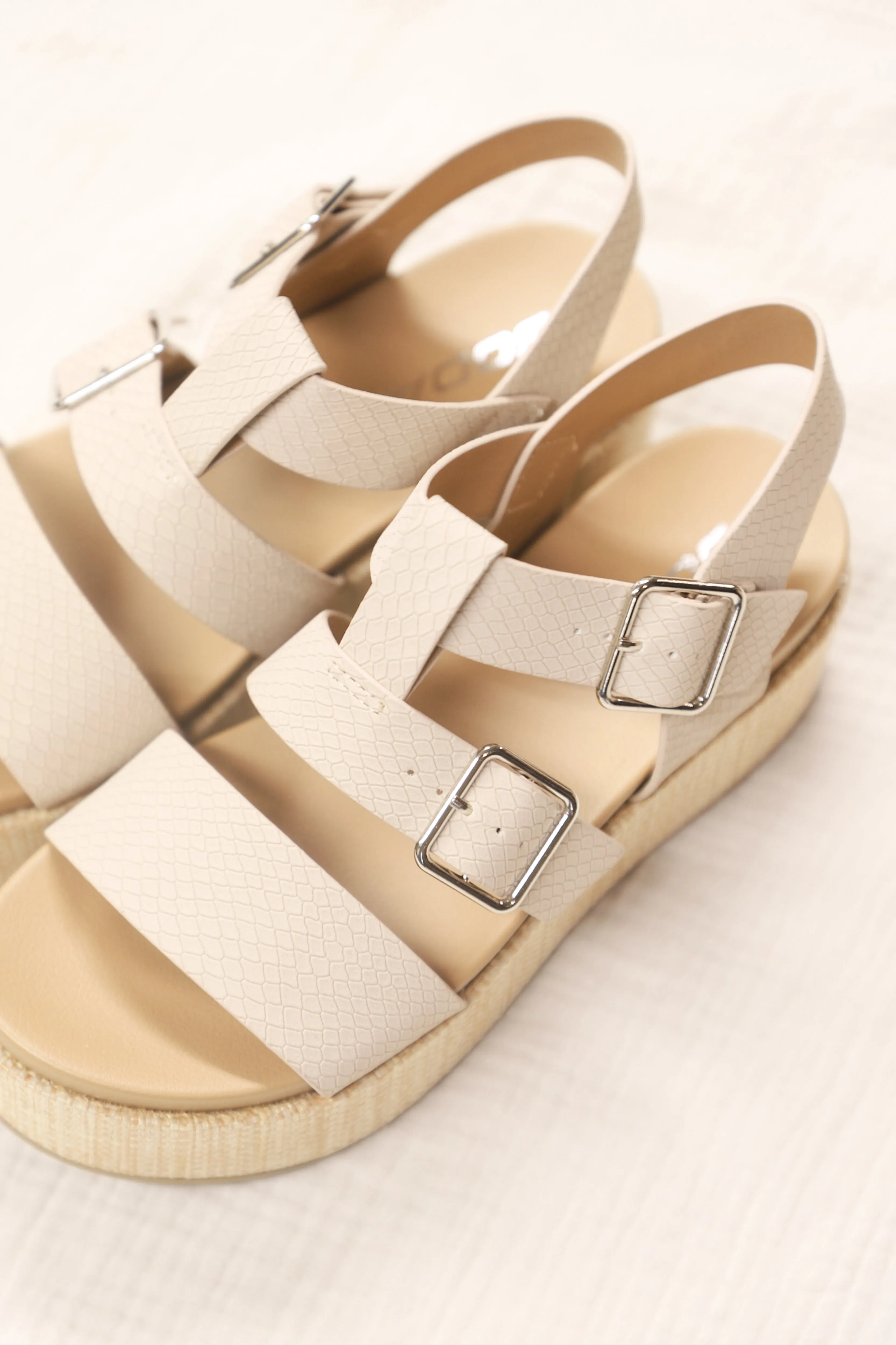 Drifter Double Buckle Platform Sandal