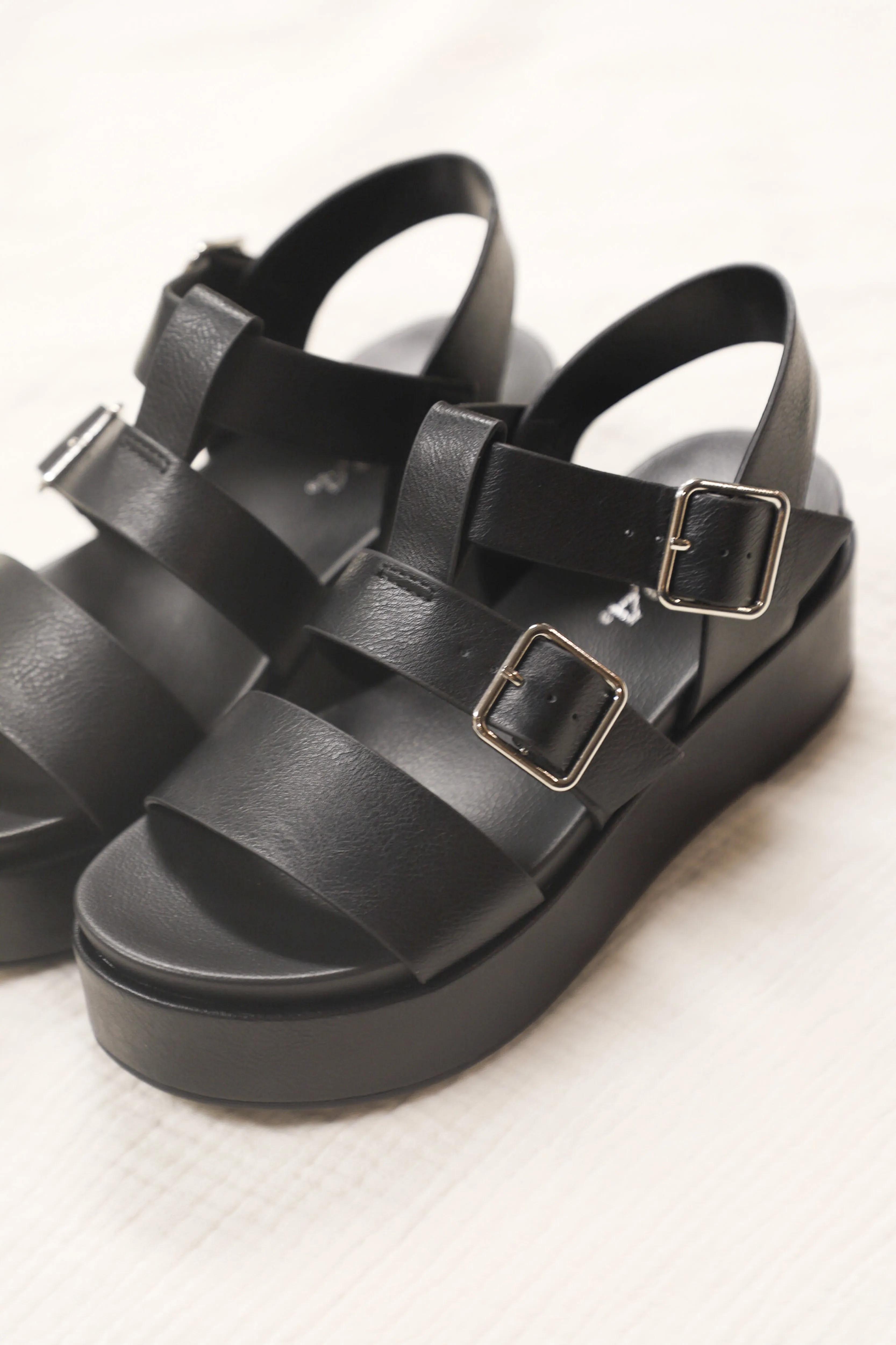 Drifter Double Buckle Platform Sandal