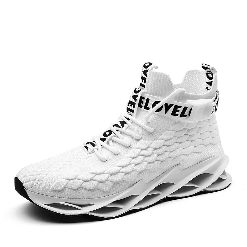 Flying woven mesh sneakers