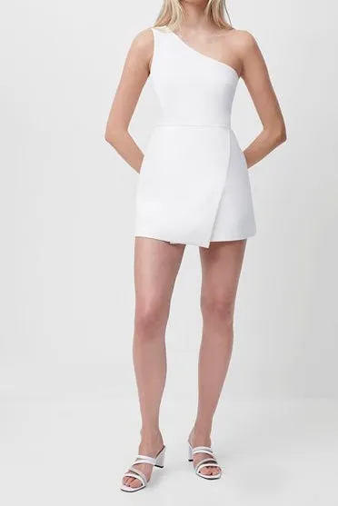 FRENCH CONNECTION WHISPER ONE SHOULDER ENVELOPE DRESS