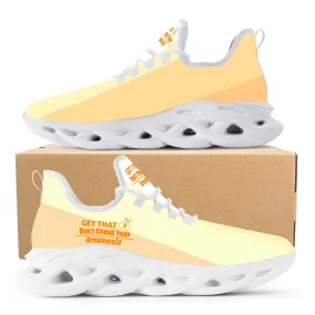 Get That Bag, Sneakers- Orange,White,,Yellow