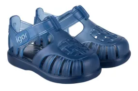 Igor S10233 Girl's and Boy's Tobby Sandal - Navy