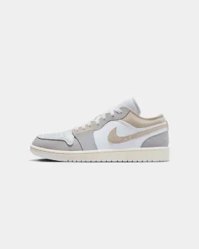 Jordan Air Jordan 1 Low SE Craft "Tech Grey" Tech Grey/Light Orewood Brown