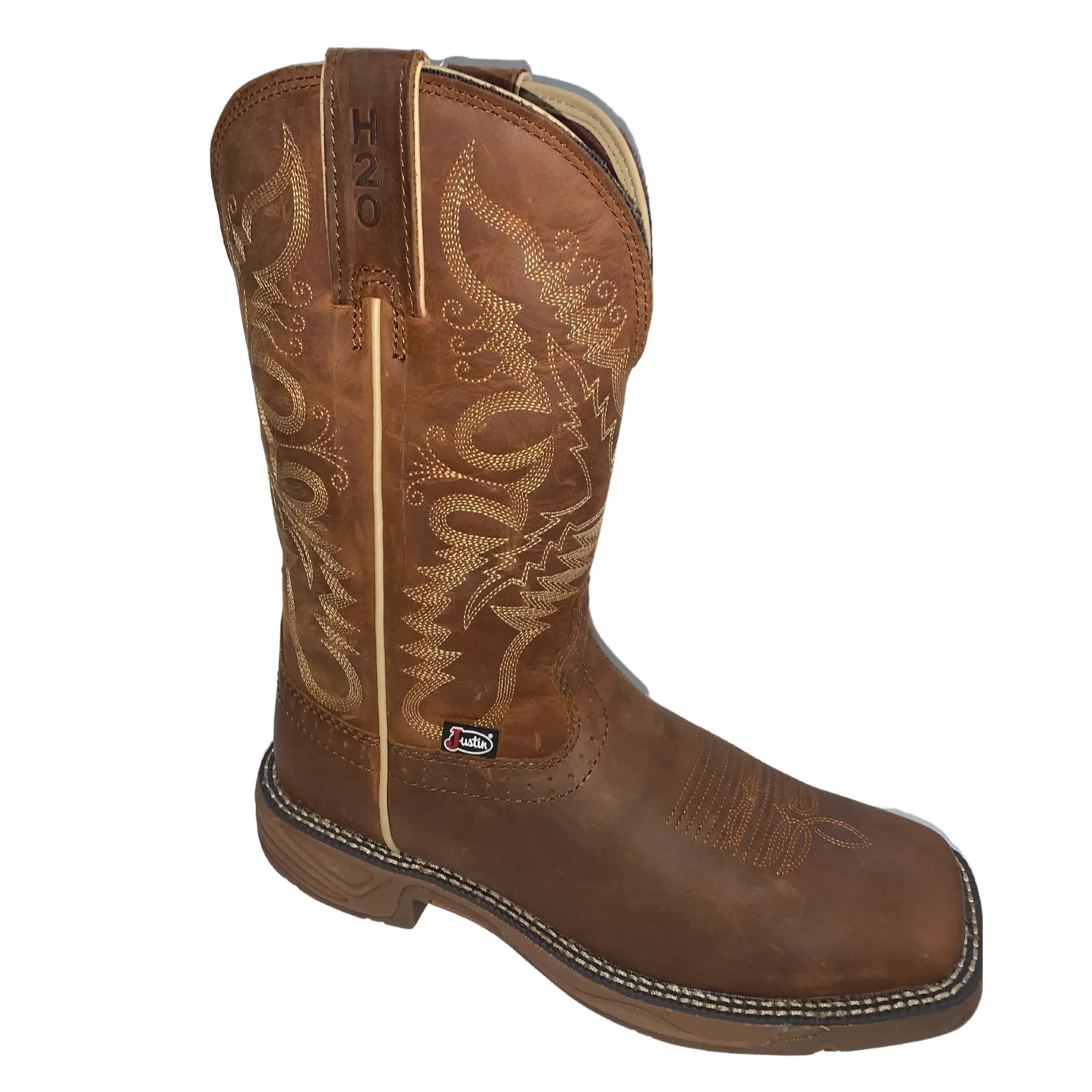 JUSTIN WOMEN'S RUSH WATERPROOF WESTERN WORK BOOT - SE4353