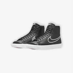 Nike Blazer Mid '77 SE2 GS Black Cashmere Light Smoke Grey Grade School DJ0265-001