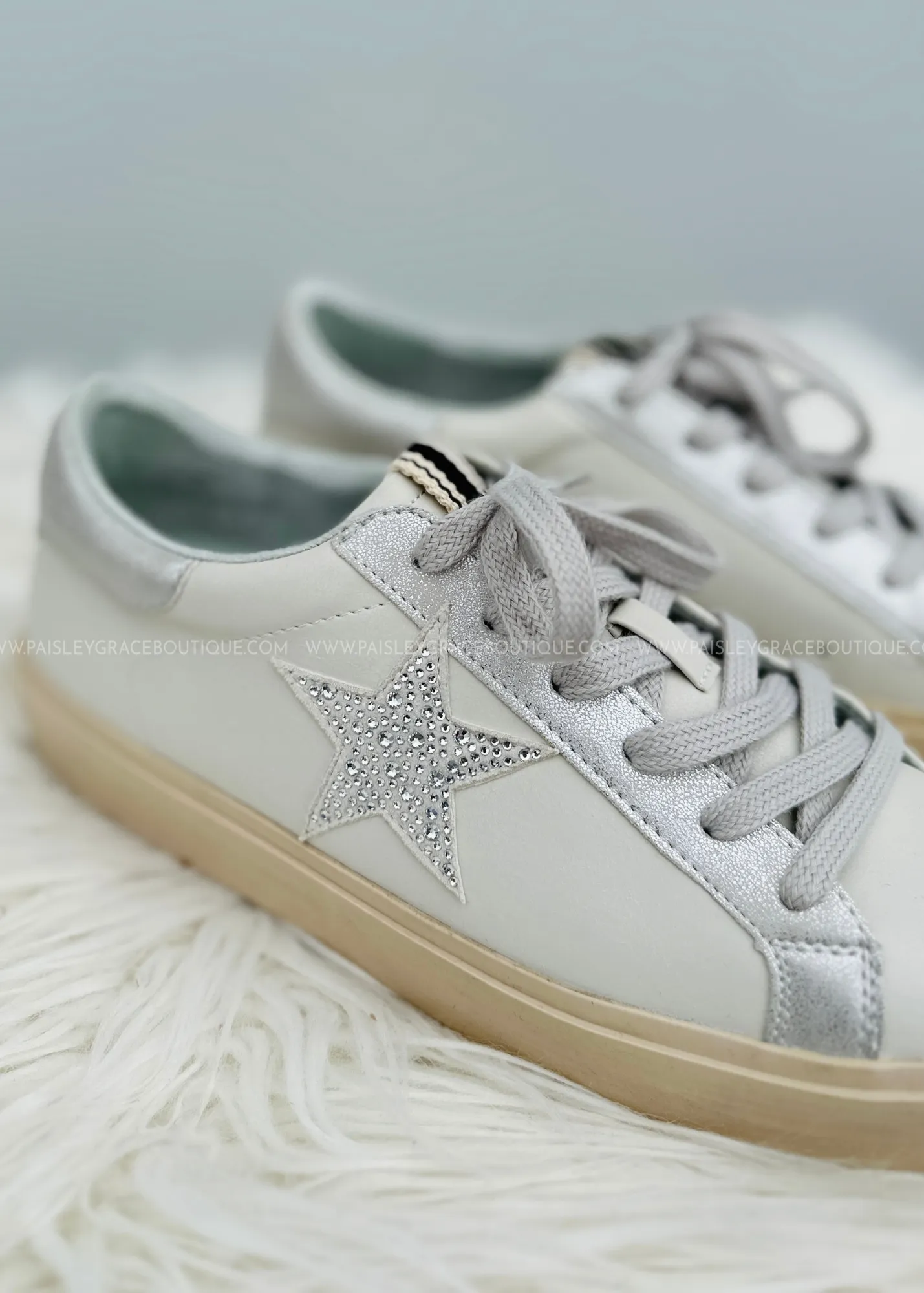 Reba Sneakers by Shu Shop - Crystal