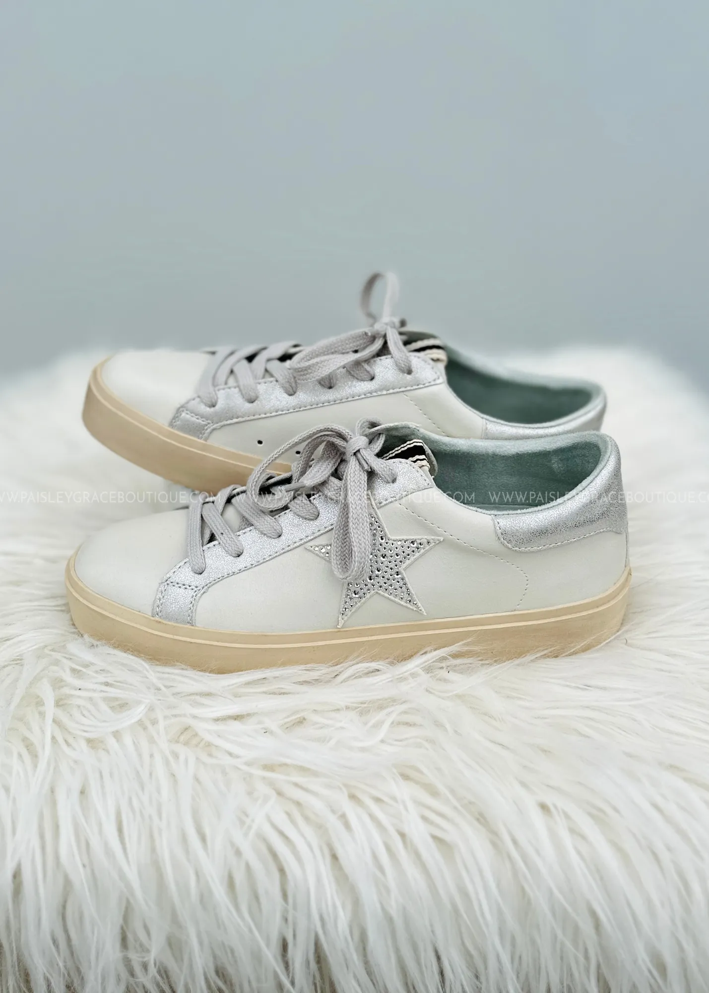 Reba Sneakers by Shu Shop - Crystal