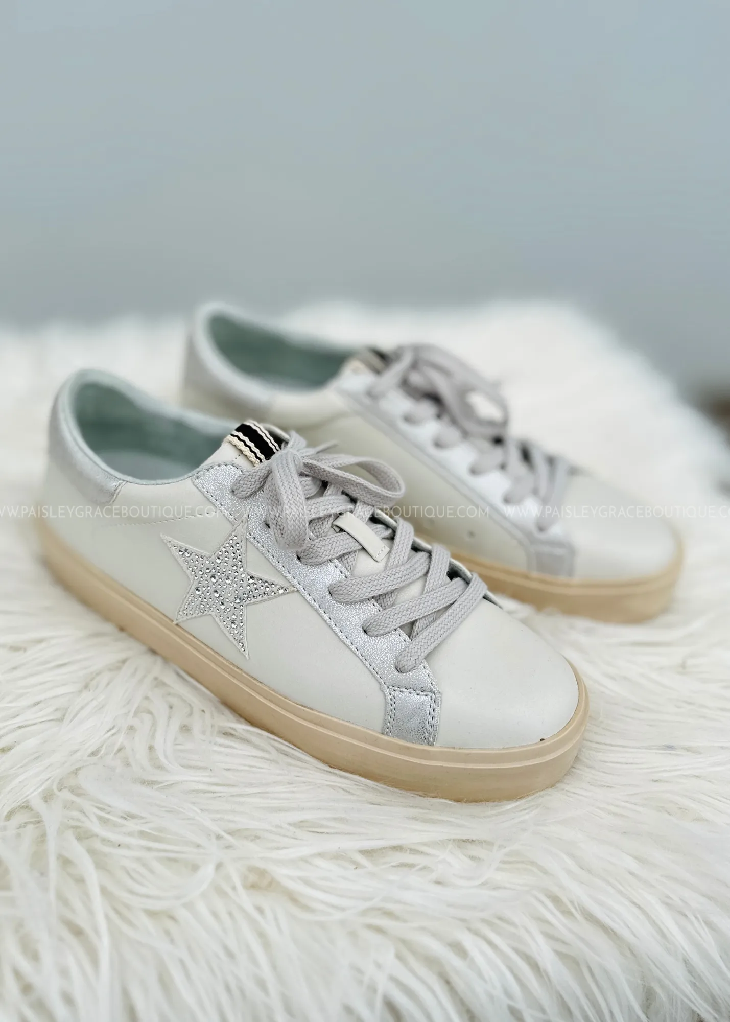 Reba Sneakers by Shu Shop - Crystal