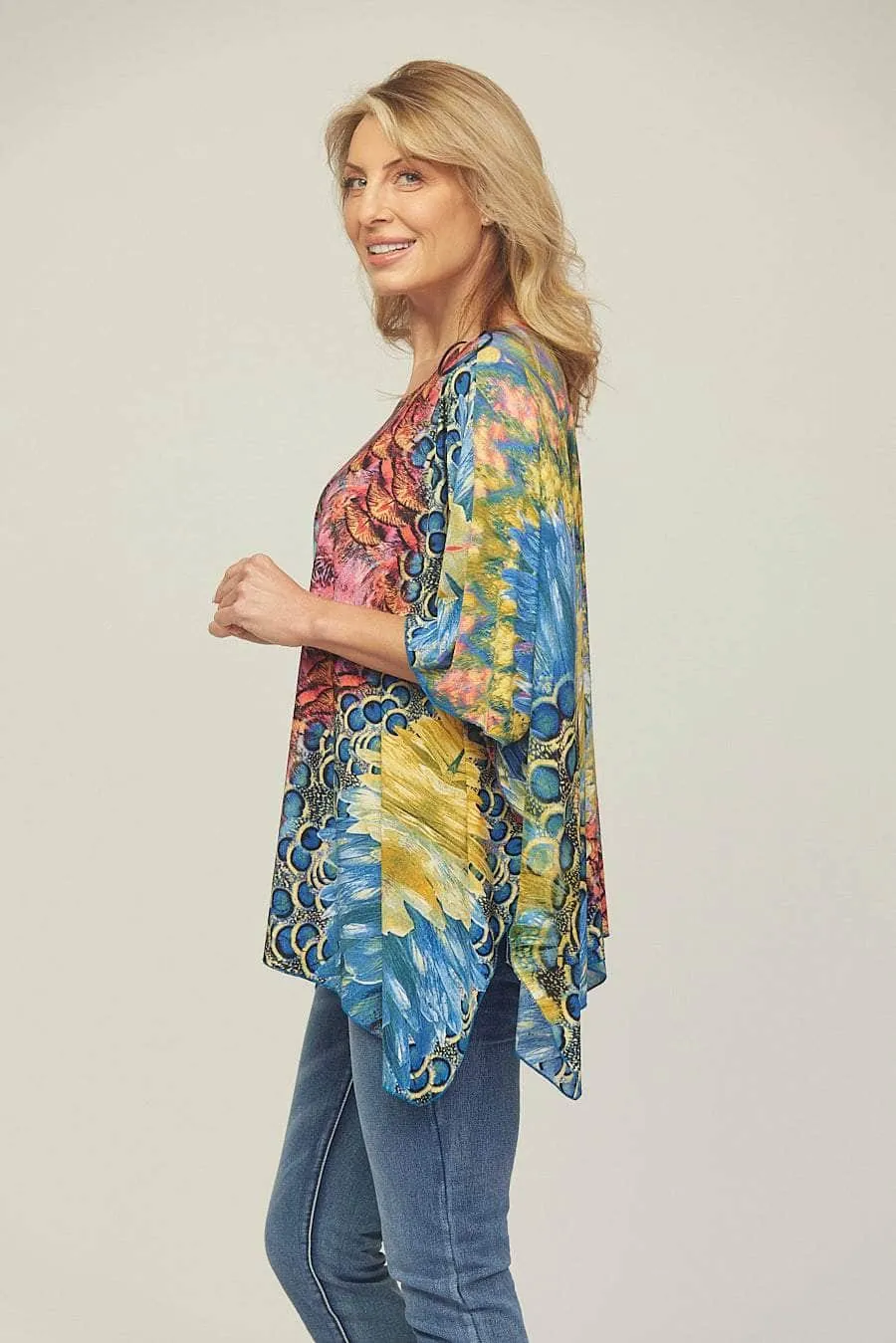 Saloos One Size Vibrant Colours Tunic