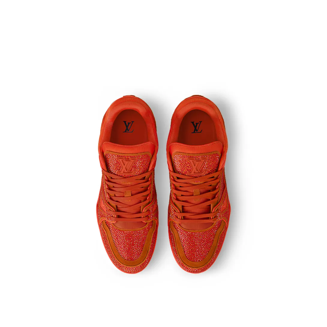 Trainer Sneaker Orange Crystal