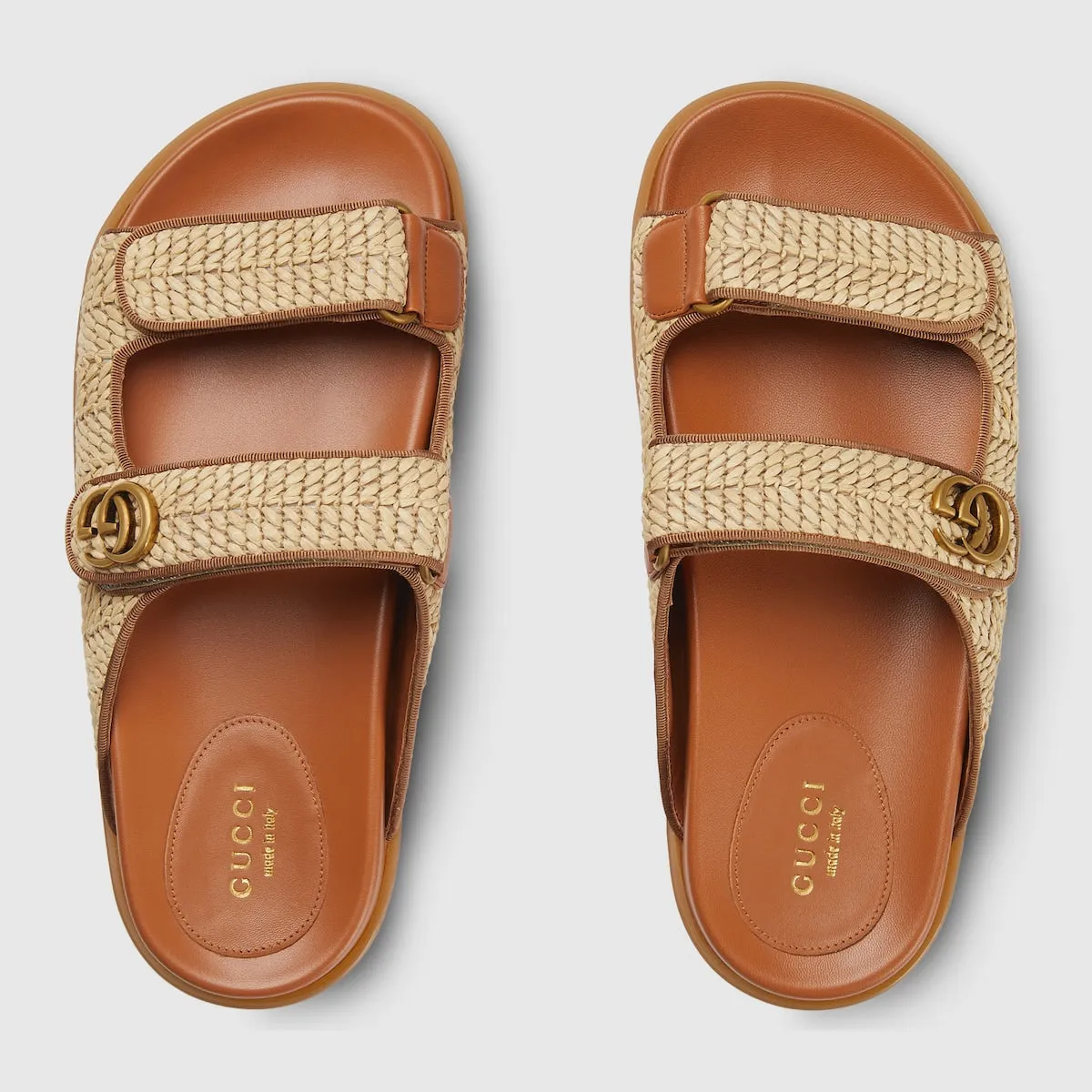 Women's sandal with Double G