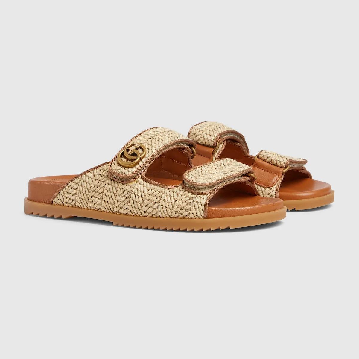 Women's sandal with Double G