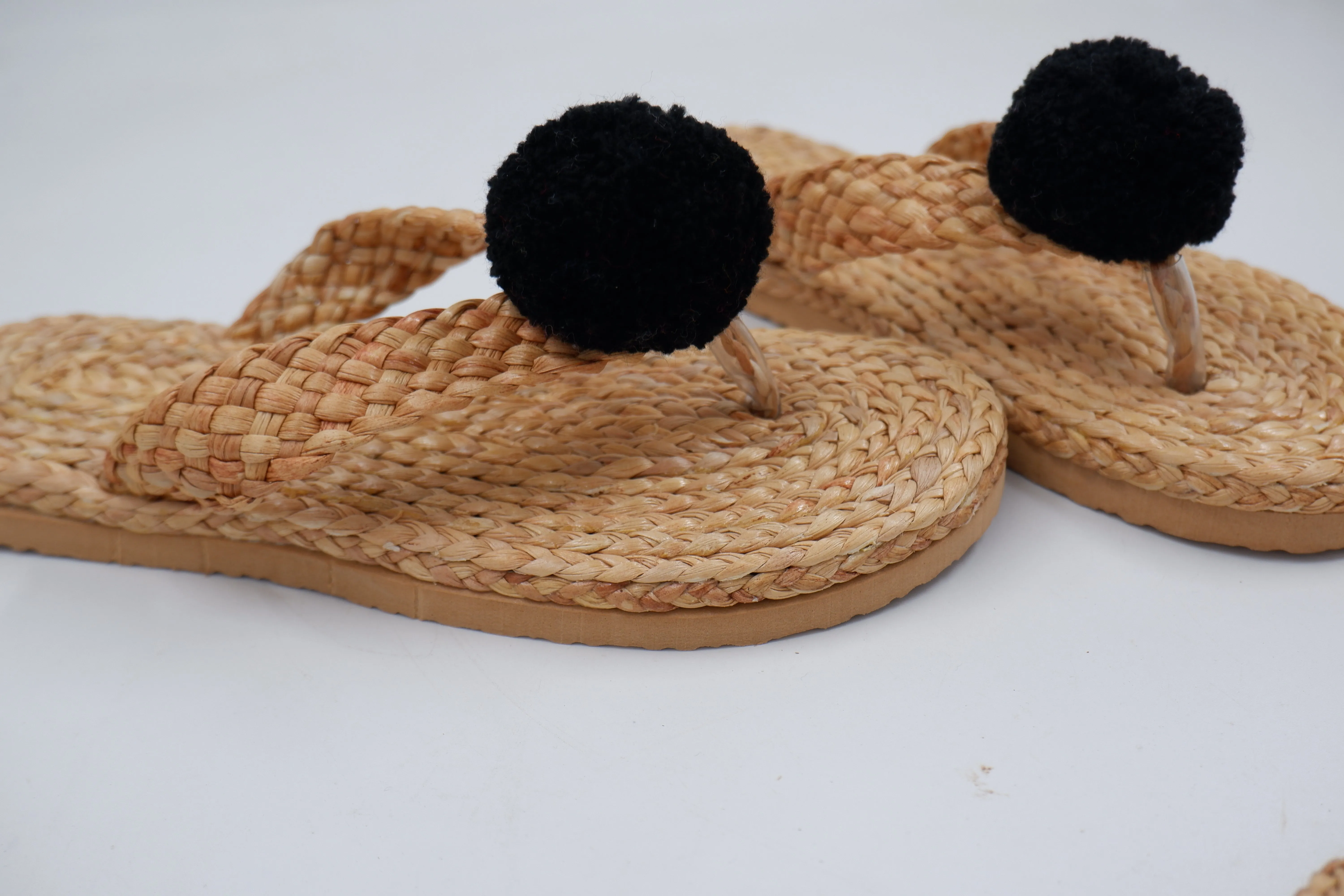 Women's Straw Sandals handmade Beach Comfort Shoes