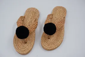 Women's Straw Sandals handmade Beach Comfort Shoes