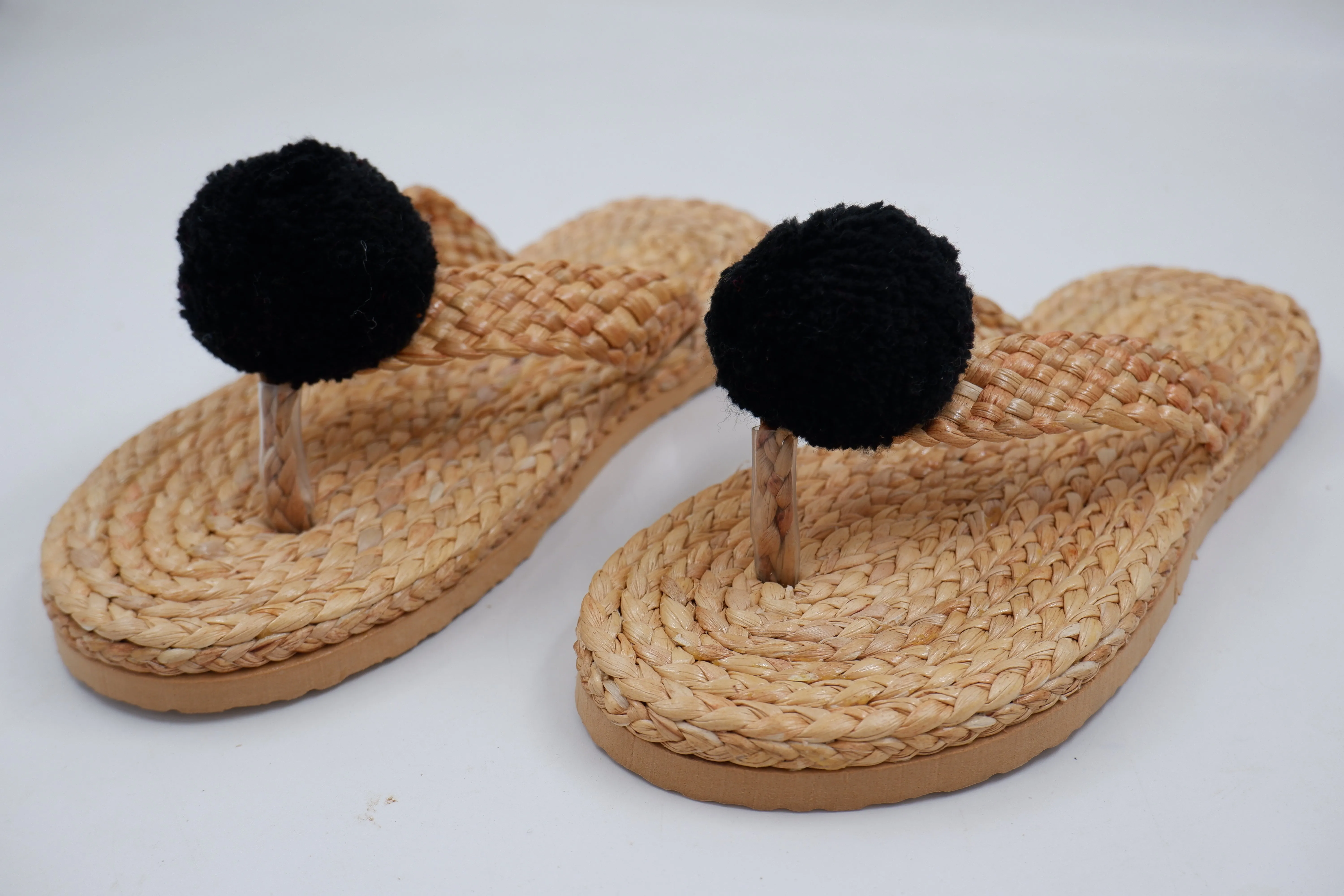 Women's Straw Sandals handmade Beach Comfort Shoes