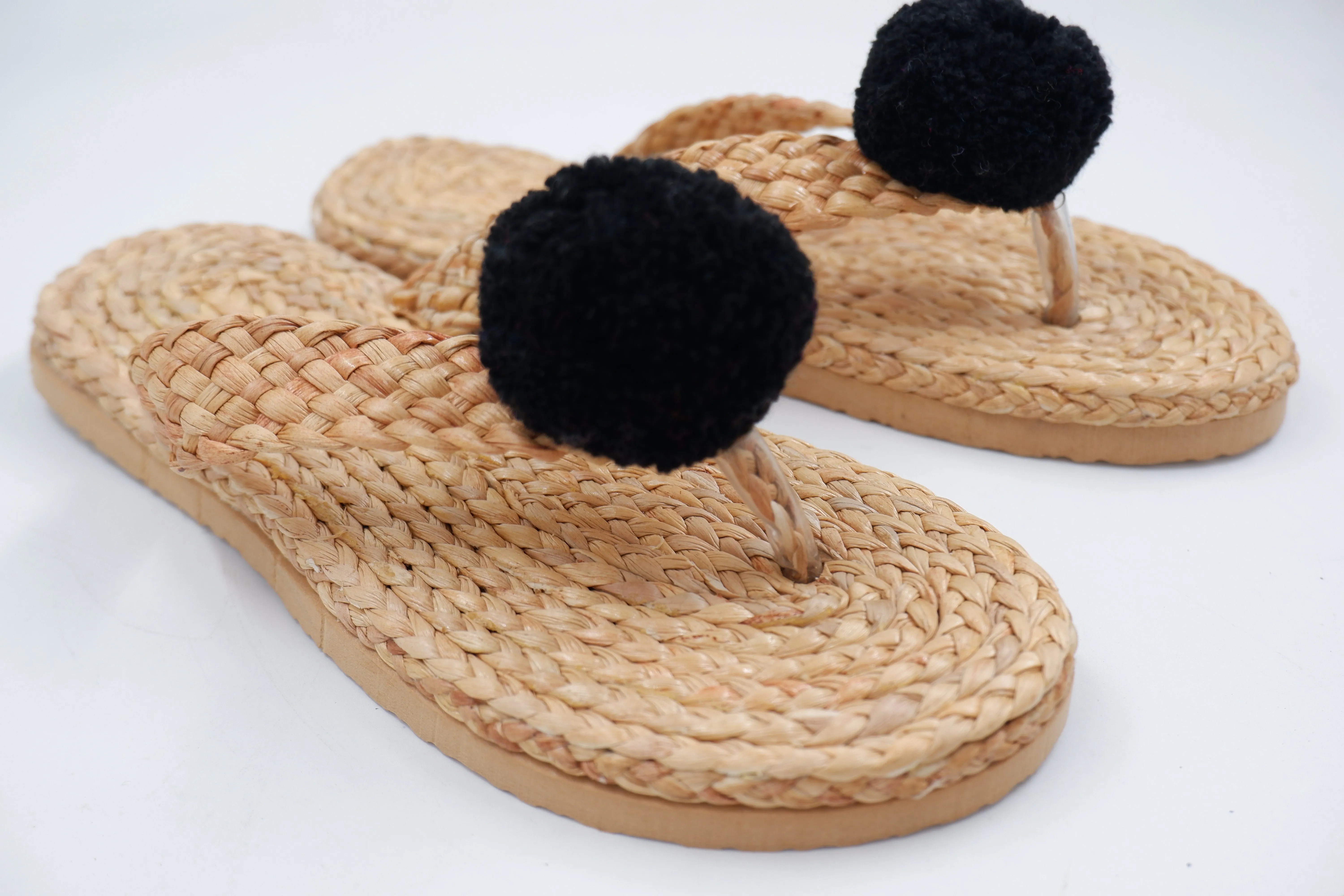 Women's Straw Sandals handmade Beach Comfort Shoes