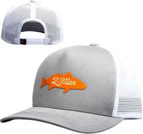 Z-Man Redfish Trucker Hat - Gray/White 2 Tone